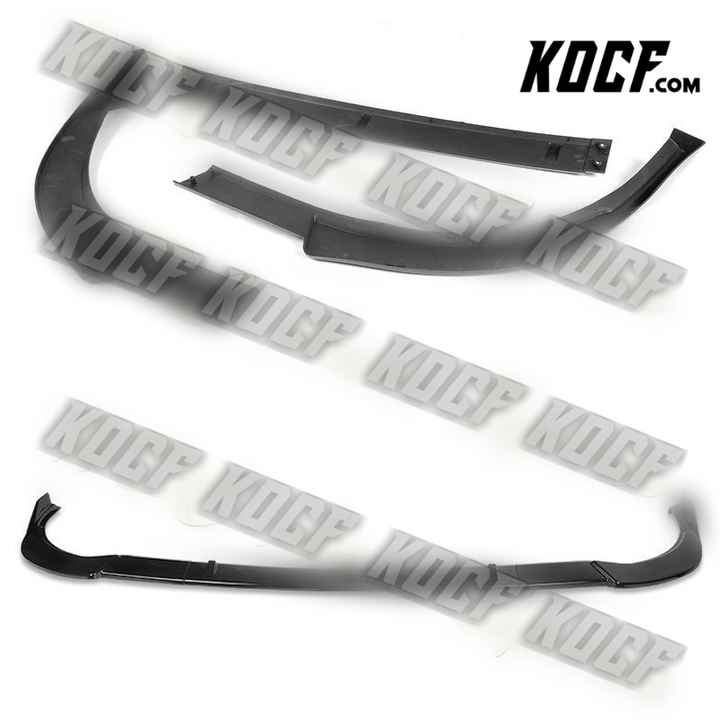 For 2011-2017 Toyota Sienna SE MP-Style Painted Black Front Bumper Spoiler Lip - KOCF.com - Car Parts