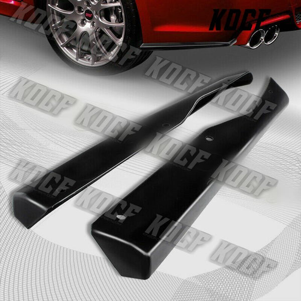 For 2011-2014 Subaru Impreza WRX STI Rear Bumper Lip Aprons Polyurethane 2PCS - KOCF.com - Car Parts