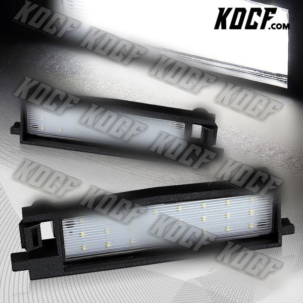 For 2006-2012 Toyota RAV4 Xenon White 24-SMD LED 6000K License Plate Lights Lamp