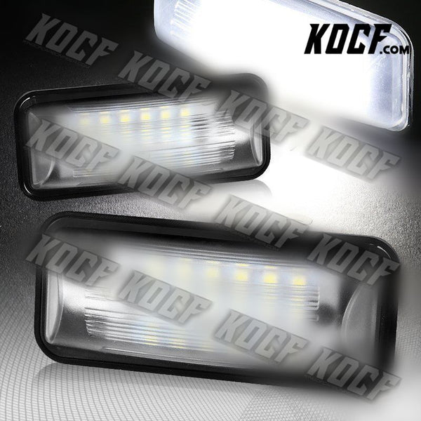 For 2013-2020 Scion FR-S/Subaru BRZ White 18-SMD LED License Plate Lights Lamps - KOCF.com - Car Parts