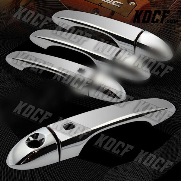 For 2015-2017 Chrysler 200 Chrome Door Handle Cover Cap Kit W/Smart Key Hole - KOCF.com - Car Parts