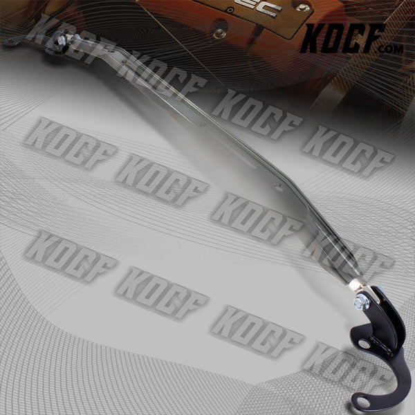 For 1993-1997 Honda Civic Del Sol Front Upper Gunmetal Aluminum Tower Strut Bar - KOCF.com - Car Parts