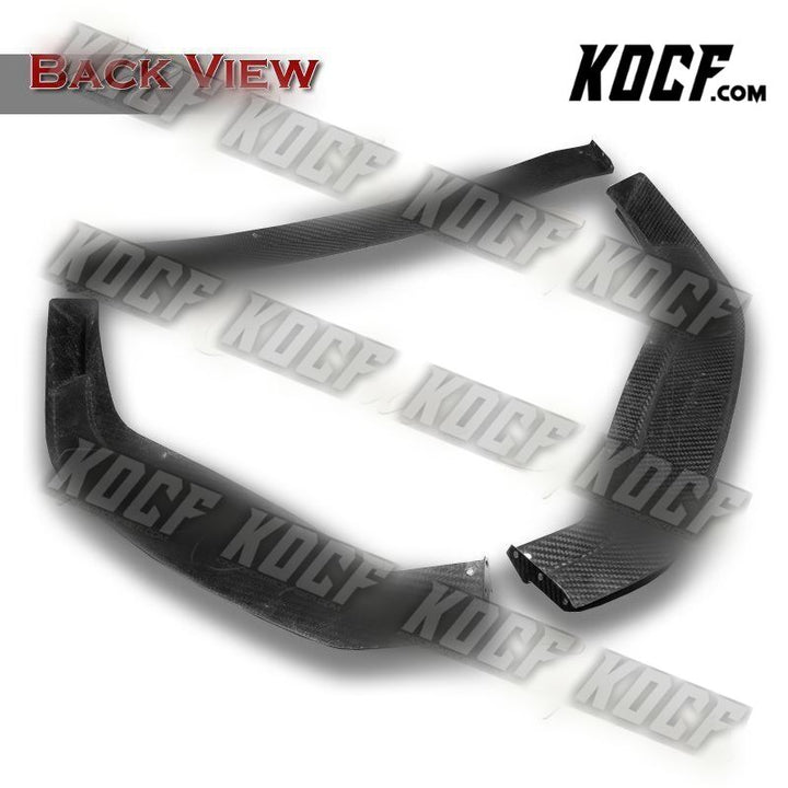 For 2016-2019 Lexus GS-Series V2 Carbon Fiber Front Bumper Splitter Spoiler Lip - KOCF.com - Car Parts