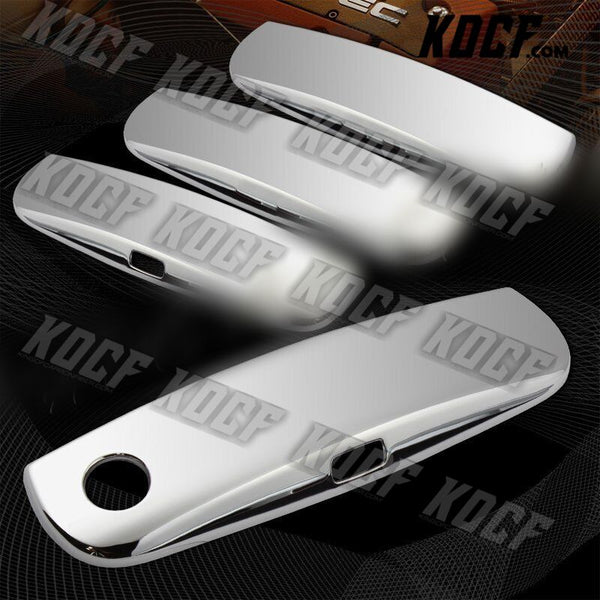 For 2011-2015 Dodge Charger Mirror Chrome Door Handle Cover Cap W/Smart Key Hole