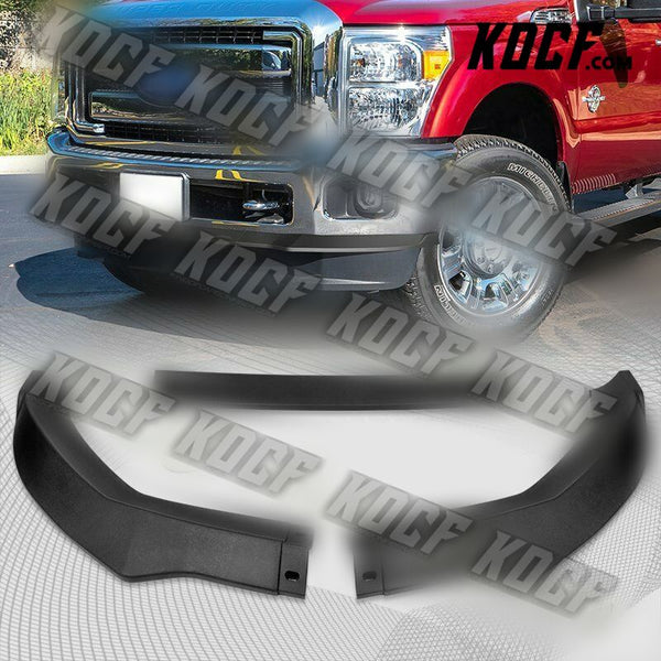 For 2011-2016 Ford F250 F350 F450 Super Duty STP-Style Front Bumper Spoiler Lip - KOCF.com - Car Parts