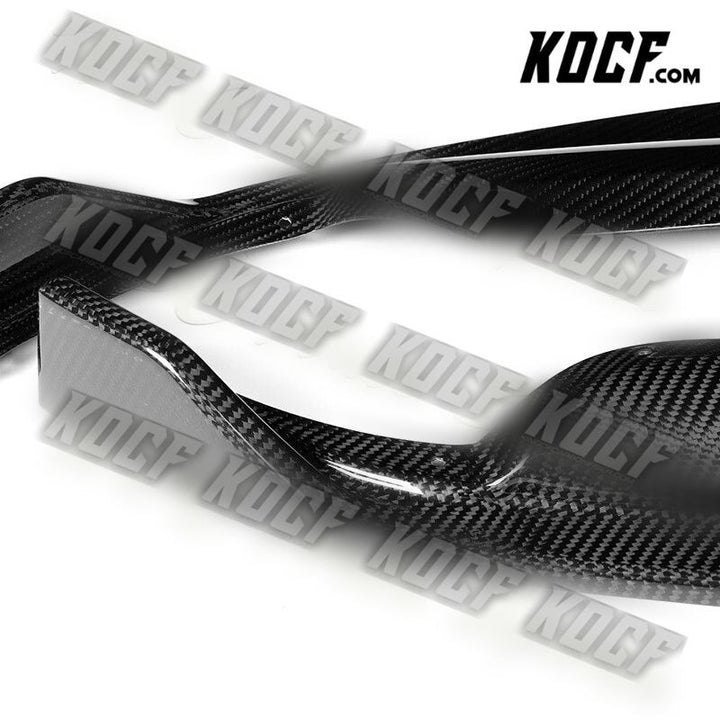 For 2013-2015 Lexus GS350 GS450h Base Real Carbon Fiber Front Bumper Spoiler Lip - KOCF.com - Car Parts