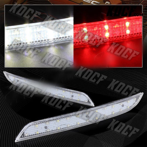 For BMW 528i 535i 550i F10 F11 F18 Sedan LED Rear Clear Bumper Stop Brake Lights - KOCF.com - Car Parts