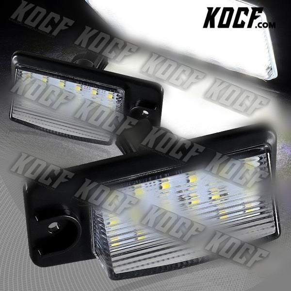 For Nissan Altima/Maxima/Murano/Rogue White 18-SMD LED License Plate Lights Lamp