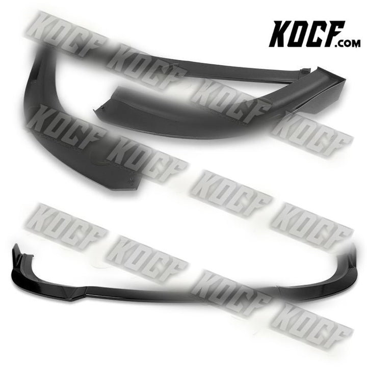 For 15-21 Chrysler 300 STP-Style Painted Black Front Bumper Splitter Spoiler Lip - KOCF.com - Car Parts