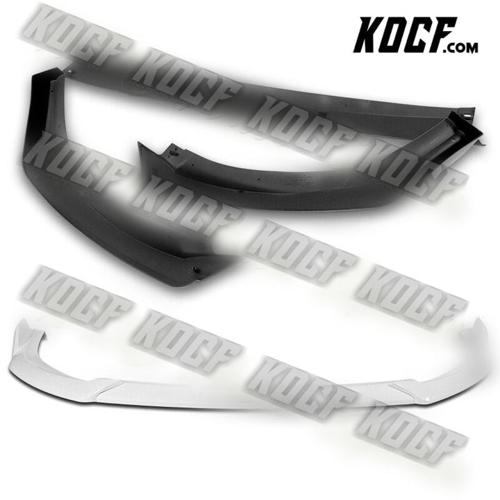 For 2011-2015 Scion xB STP-Style Painted White Front Bumper Spoiler Splitter Lip - KOCF.com - Car Parts