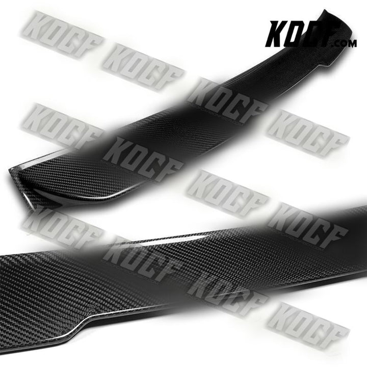 For 2004-2010 BMW 5-Series E60 Sedan Carbon Fiber Rear Window Roof Spoiler Wing - KOCF.com - Car Parts