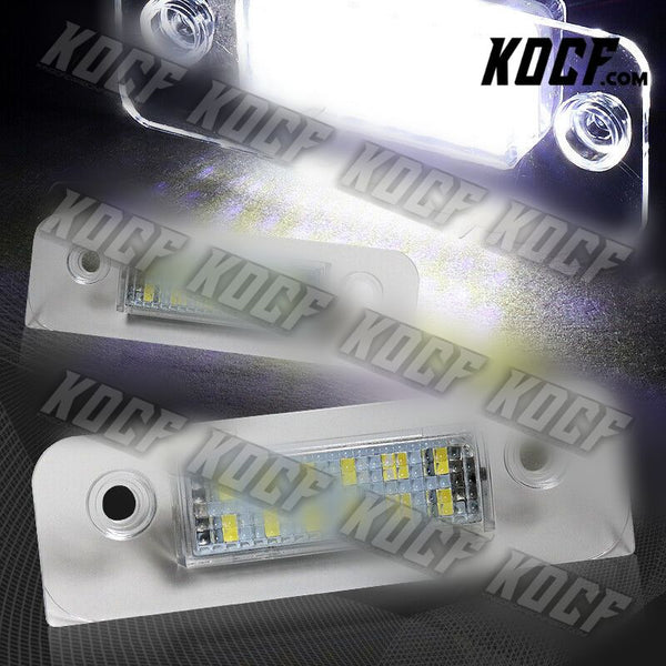 For 06-20 Ford Fusion/03-19 Fiesta MK5 Xenon White LED 6000K License Plate Light