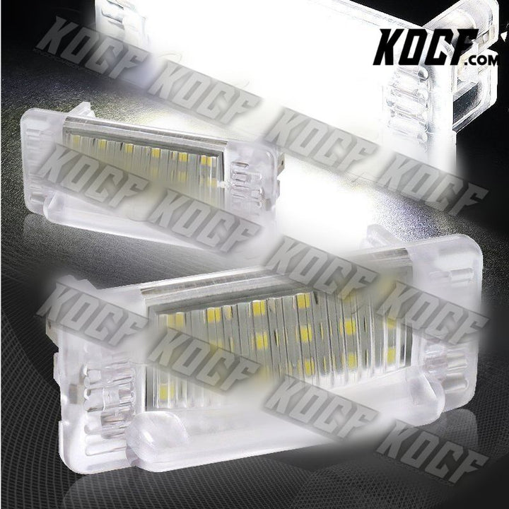 For Mercedes Dodge Sprinter 2500 3500 White LED 6000K License Plate Lights 2pcs - KOCF.com - Car Parts