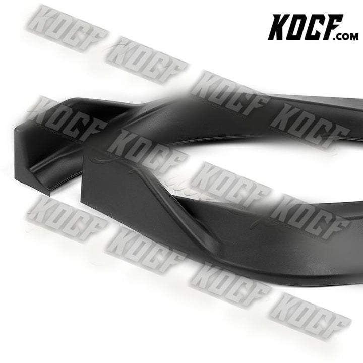 For 2006-2008 Lexus IS250 IS350 STP-Style Matt Black Front Bumper Spoiler Lip - KOCF.com - Car Parts