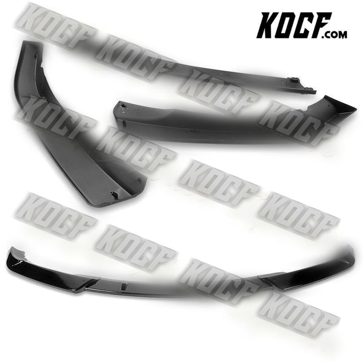 For 2002-2005 BMW 3-Series E46 Sedan Painted Black Front Bumper Body Spoiler Lip - KOCF.com - Car Parts