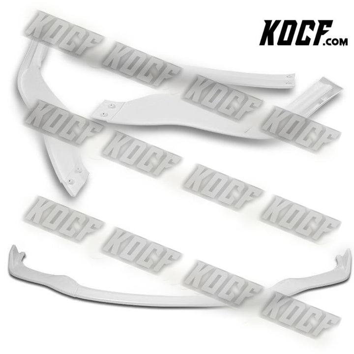 For 11-13 Lexus IS250 IS350 Painted White Front Bumper Body Splitter Spoiler Lip - KOCF.com - Car Parts