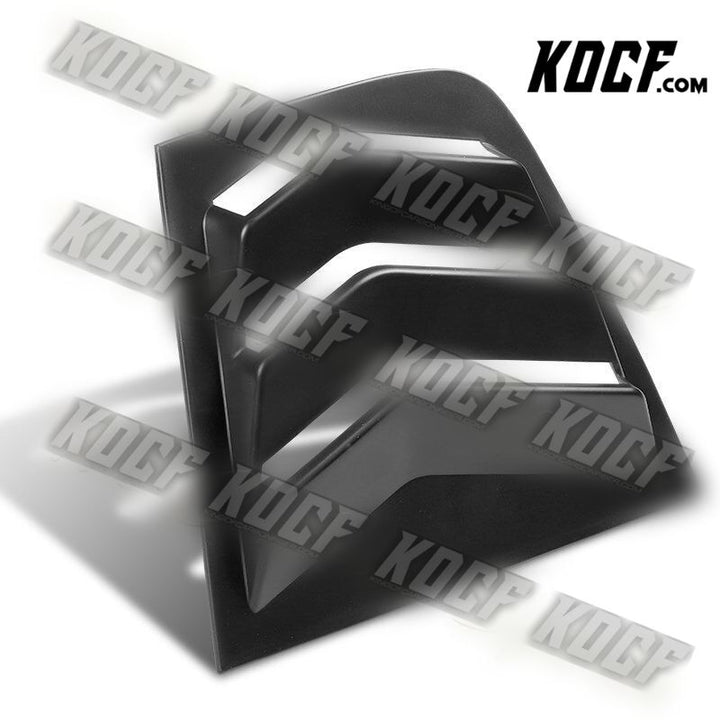 For 11-21 Dodge Charger Black Side Window Louvers Scoop Windshield Cover Vent - KOCF.com - Car Parts