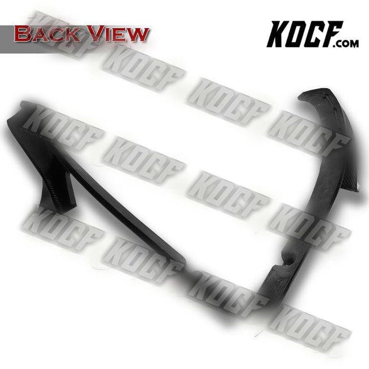 For 2014-2021 BMW 2-Series F22 F23 M-Sport Carbon Fiber Front Bumper Spoiler Lip - KOCF.com - Car Parts