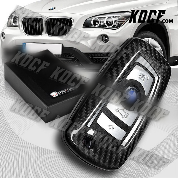 For BMW 1/2/3/4/5/6/7-Series 100% Real Carbon Fiber Remote Key Shell Cover Case - KOCF.com - Car Parts