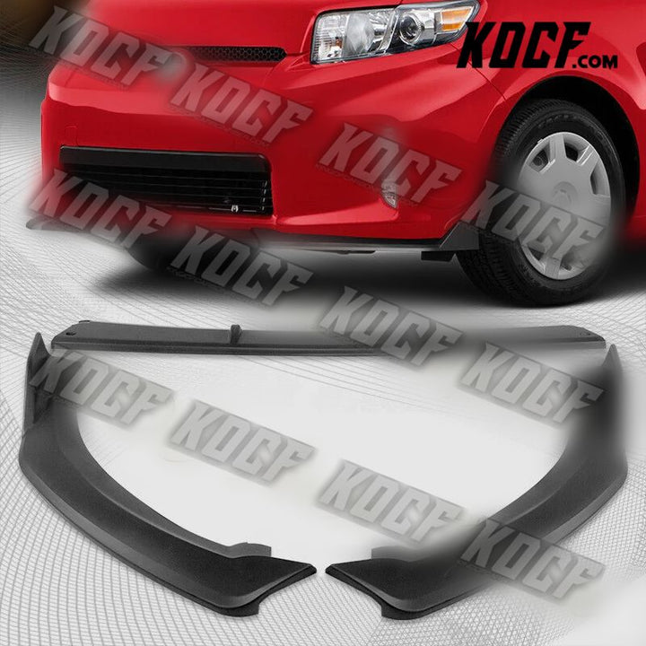 For 2011-2015 Scion xB STP-Style Matt Black Front Bumper Spoiler Splitter Lip - KOCF.com - Car Parts