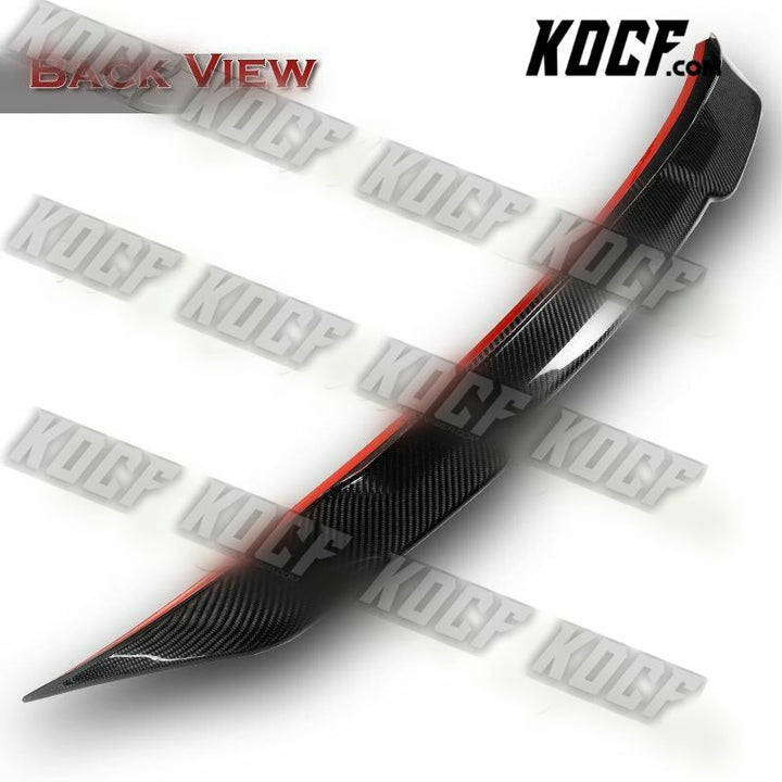 For 15-20 BMW F36 4-Series 4DR Gran Coupe PSM-Style Carbon Fiber Trunk Spoiler - KOCF.com - Car Parts