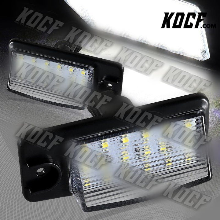 For Infiniti Q45/EX25/EX35/EX37/FX35/FX50 White 18-SMD LED License Plate Lights - KOCF.com - Car Parts