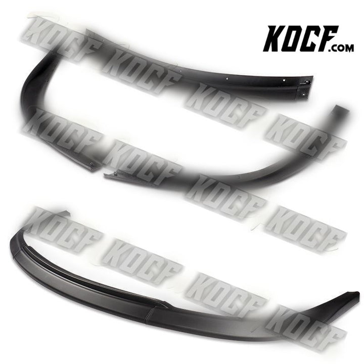 For 06-07 Subaru Impreza WRX STi S204 Black Front Bumper Splitter Spoiler Lip - KOCF.com - Car Parts