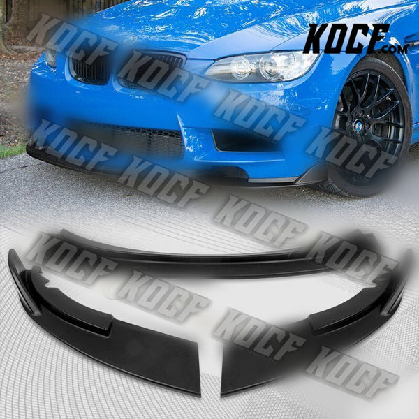 For 2008-2013 BMW E90 E92 E93 M3 Matt Black Front Bumper Splitter Spoiler Lip - KOCF.com - Car Parts