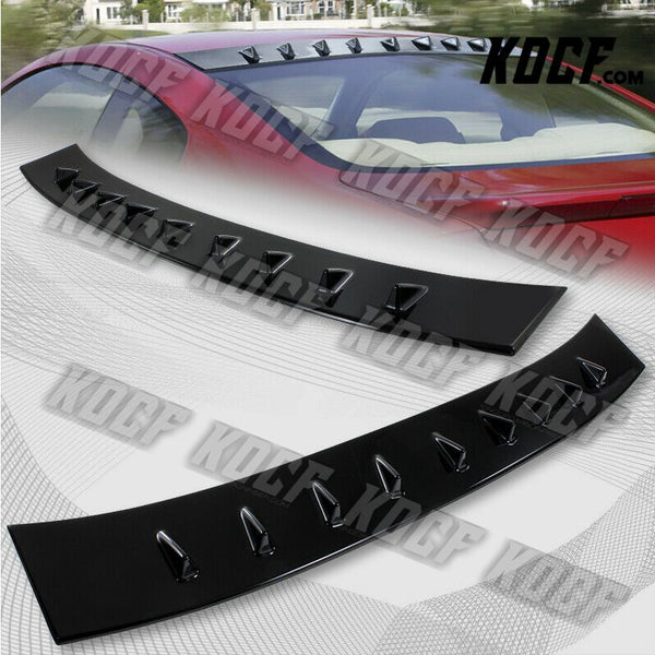 For 2003-2007 Infiniti G35 Coupe Black Shark Fin Rear Roof Vortex Spoiler Wing - KOCF.com - Car Parts