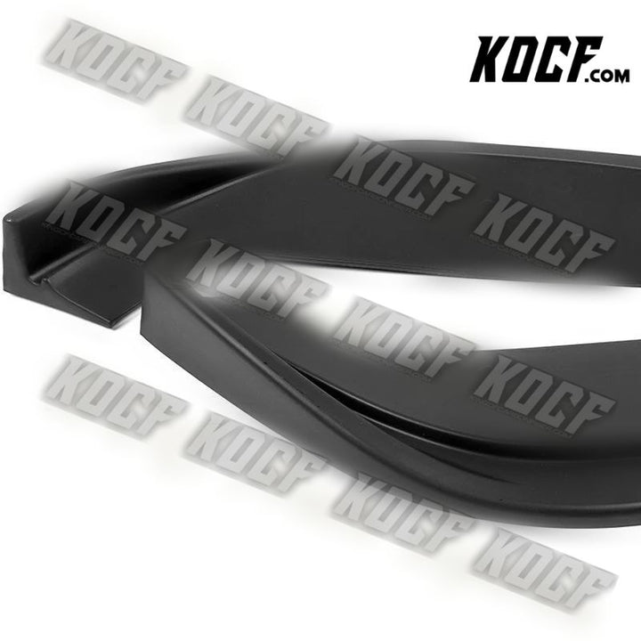 For 2001-2006 BMW E46 M3 H-Style Matt Black Front Bumper Splitter Spoiler Lip - KOCF.com - Car Parts