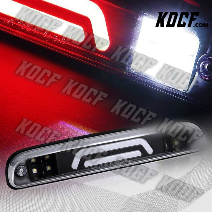 For F250/350/450 Super Duty Black LED BAR 3RD Third Brake Light W/Cargo Lamp - KOCF.com - Car Parts