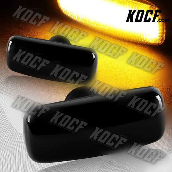 For Jeep Grand Cherokee/Patriot/Compass Smoke Lens Amber LED Side Marker Lights - KOCF.com - Car Parts