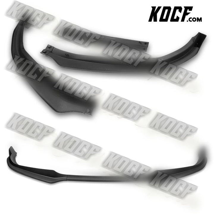 For 20-22 BMW 4-Series G22 G23 M-Sport Black Front Bumper Splitter Spoiler Lip - KOCF.com - Car Parts