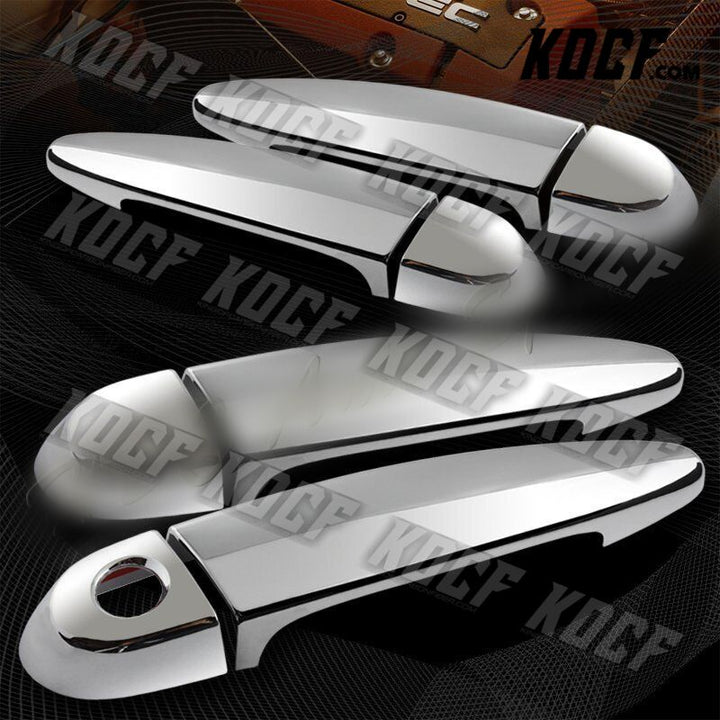 For 2012-2018 BMW F30 3-Series Mirror Chrome Door Handle Cover Cap Trim Kit 8pcs - KOCF.com - Car Parts