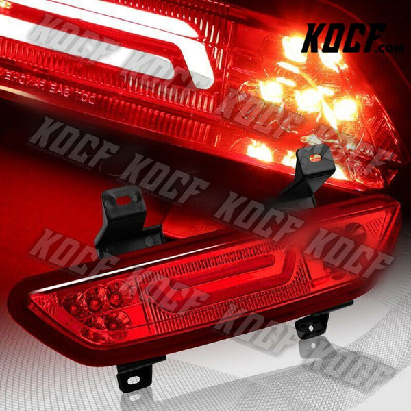 For 15-18 Ford Mustang Red Lens LED BAR 3RD Third Brake Reverse Light Lamp - KOCF.com - Car Parts