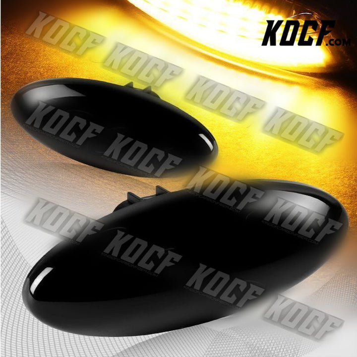 For Toyota Corolla RAV-4 Yaris Smoked Lens Amber LED Signal Side Marker Lights - KOCF.com - Car Parts