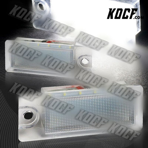 For Volvo S60 S80 XC70 XC90 V70 Xenon White SMD LED 6000K License Plate Lights - KOCF.com - Car Parts