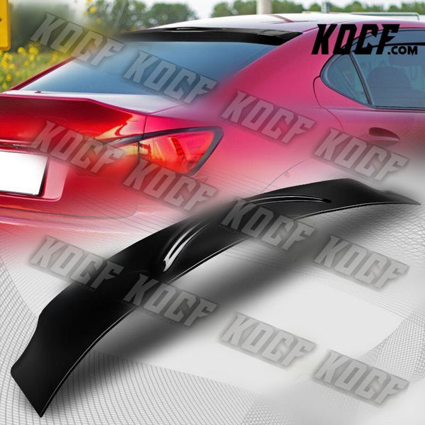 For 2006-2013 Lexus IS250 IS350 Black Acrylic Rear Window Roof Visor Spoiler - KOCF.com - Car Parts