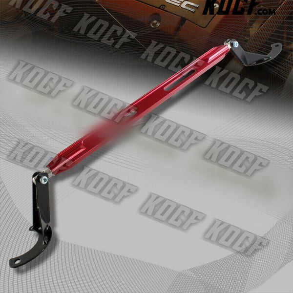 For 1992-2001 Honda Prelude Front Upper Red CNC Aluminum Tower Brace Strut Bar