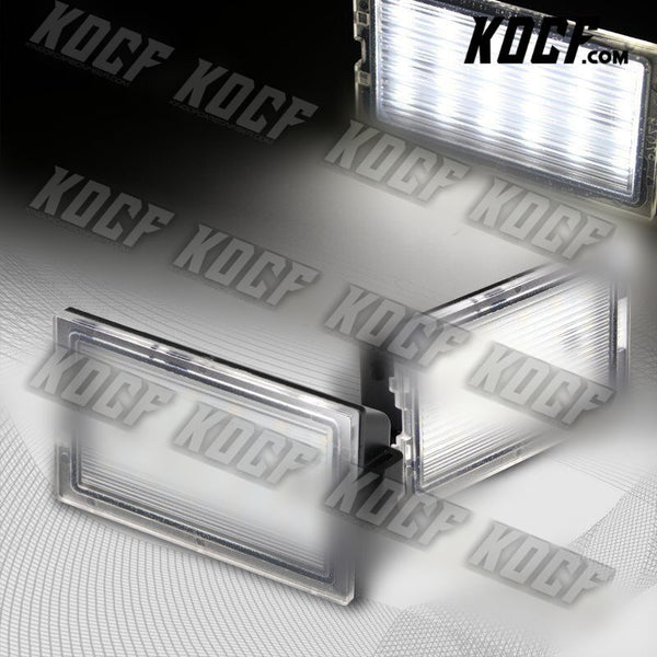 For Range Rover Sport Discovery L320 LR2 LR3 LR4 White LED License Plate Lights