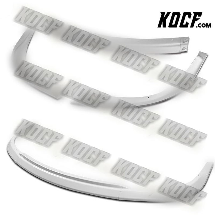 For 2006-2007 Subaru Impreza WRX STi S204 Painted White Front Bumper Spoiler Lip - KOCF.com - Car Parts