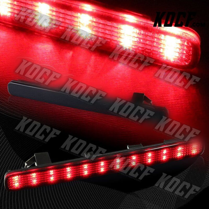 For 09-14 Acura TSX Smoke Lens 48-LED Rear Bumper Reflector Brake Lights Lamps - KOCF.com - Car Parts