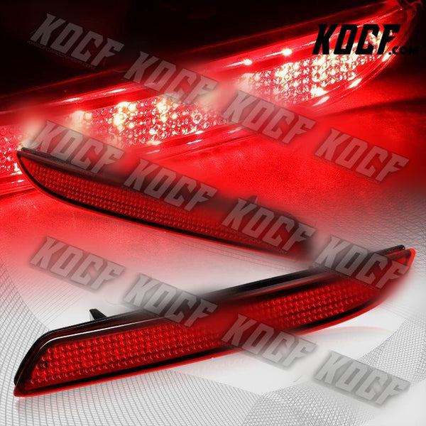 For 2011-2014 Acura TSX/Honda Insight JDM Red Lens LED Bumper Brake Light Lamp - KOCF.com - Car Parts