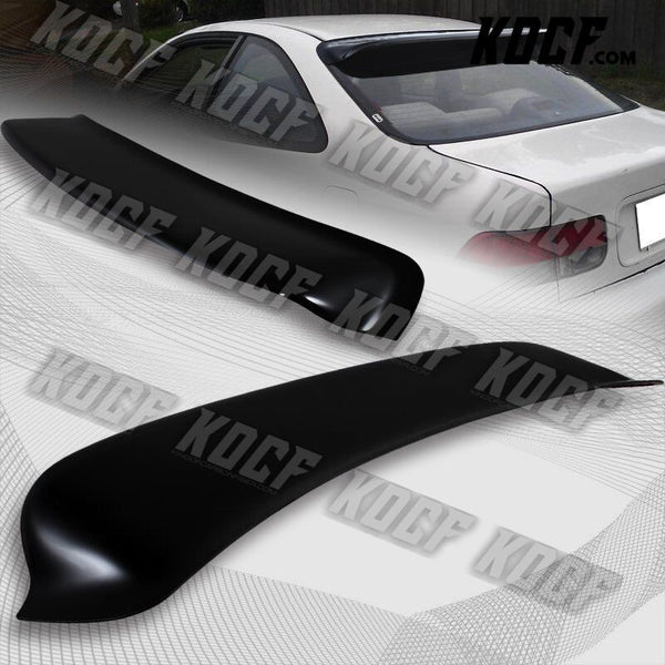 For 96-00 Honda Civic 2DR/Coupe Black ABS Plastic Rear Window Roof Visor Spoiler