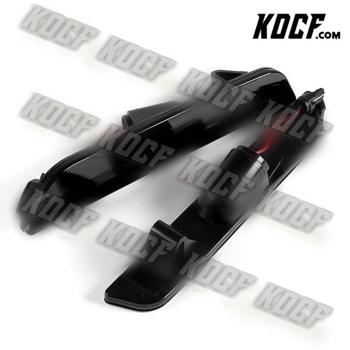 For 2010-2014 Ford Mustang Smoke Lens LED Front + Rear Bumper Side Marker Lights - KOCF.com - Car Parts