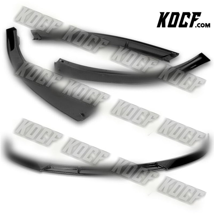 For 2011-2014 Chevrolet Cruze Painted Black Front Bumper Splitter Spoiler Lip - KOCF.com - Car Parts