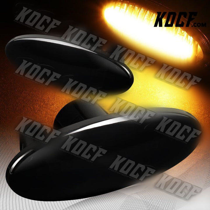 For Nissan Juke Cube Leaf Smoke Amber LED Fender Turn Signal Side Marker Lights - KOCF.com - Car Parts