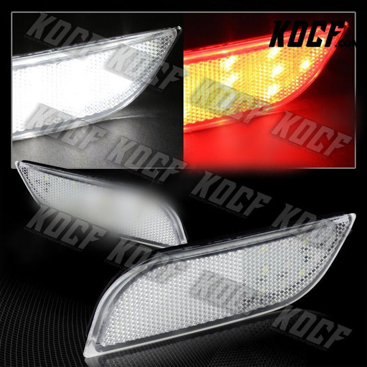 For 2008-2014 Subaru Impreza WRX STI LED Rear Clear Bumper Stop Brake Light Lamp - KOCF.com - Car Parts