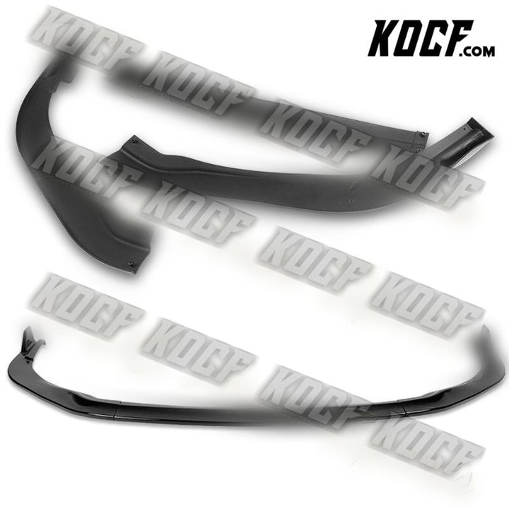 For 2016-2018 Lexus ES300H ES350 Painted Black Front Bumper Body Kit Spoiler Lip - KOCF.com - Car Parts