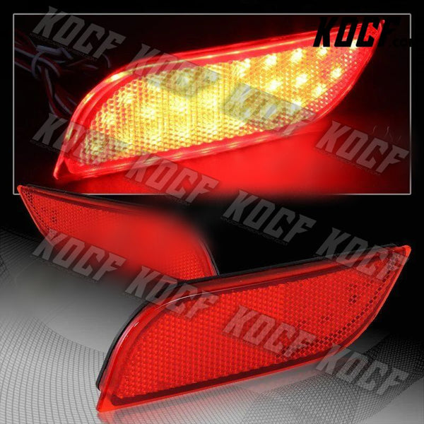 For 2008-2014 Subaru Impreza WRX STI SMD LED Rear Bumper Stop Brake Lights Lamp - KOCF.com - Car Parts